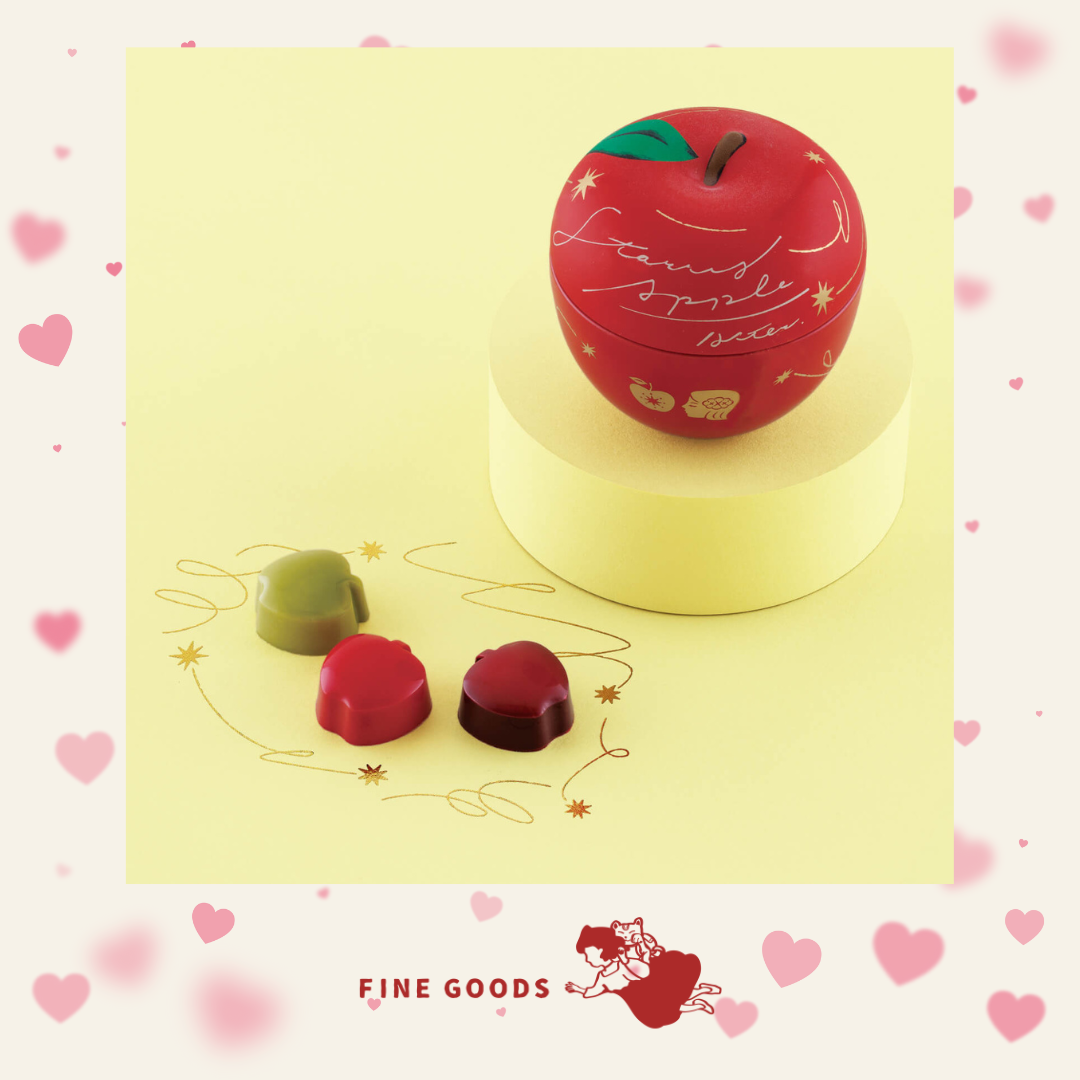 【一團限定】Apple Princess Aster 情人節限定朱古力鐵盒/禮盒