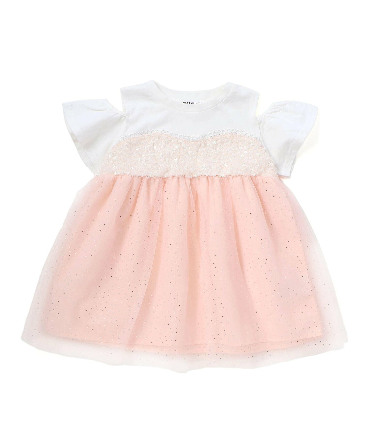 🆕【⭐訂購⭐】🌀 🇯🇵 日本直送 甜美可愛  亮片薄紗 開袖露肩 束腰上衣［2款選］🌀[ELDA-0148][260516]