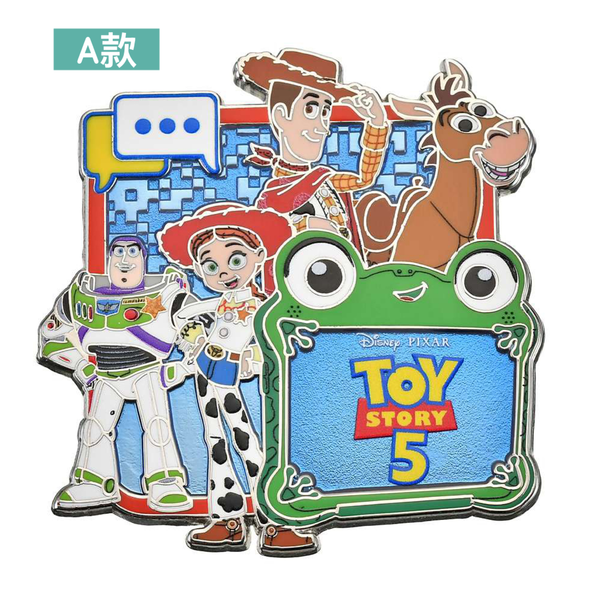 日本預訂📍日本迪士尼Toy Story 5電影系列 - 大襟章