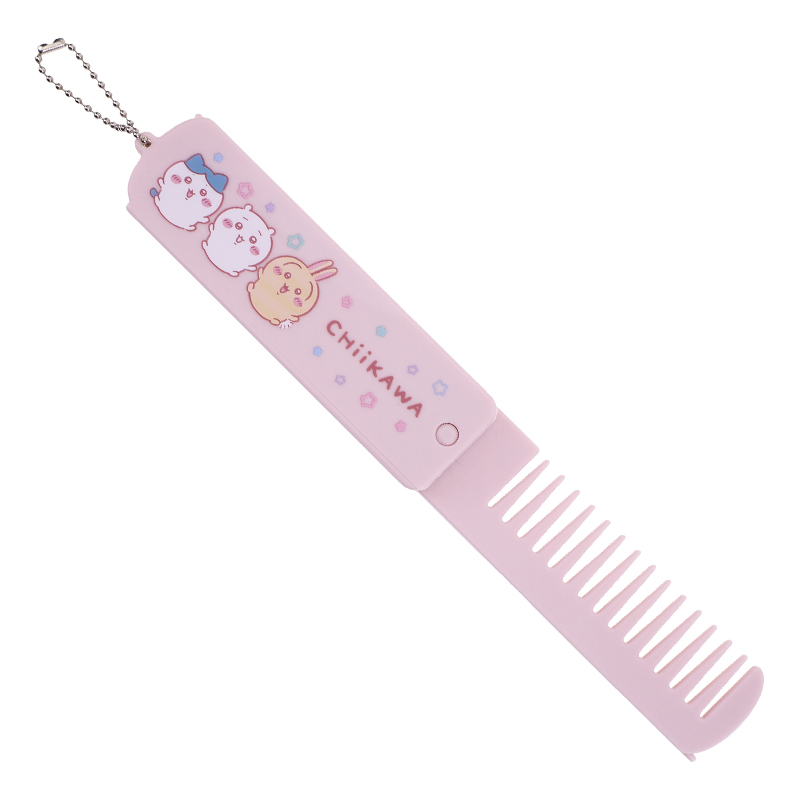 Chiikawa Plastic Mirror & Comb Set 塑膠鏡梳套裝