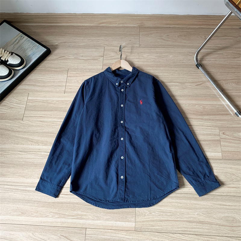 預訂 RL Polo 牛津布純棉長袖恤衫