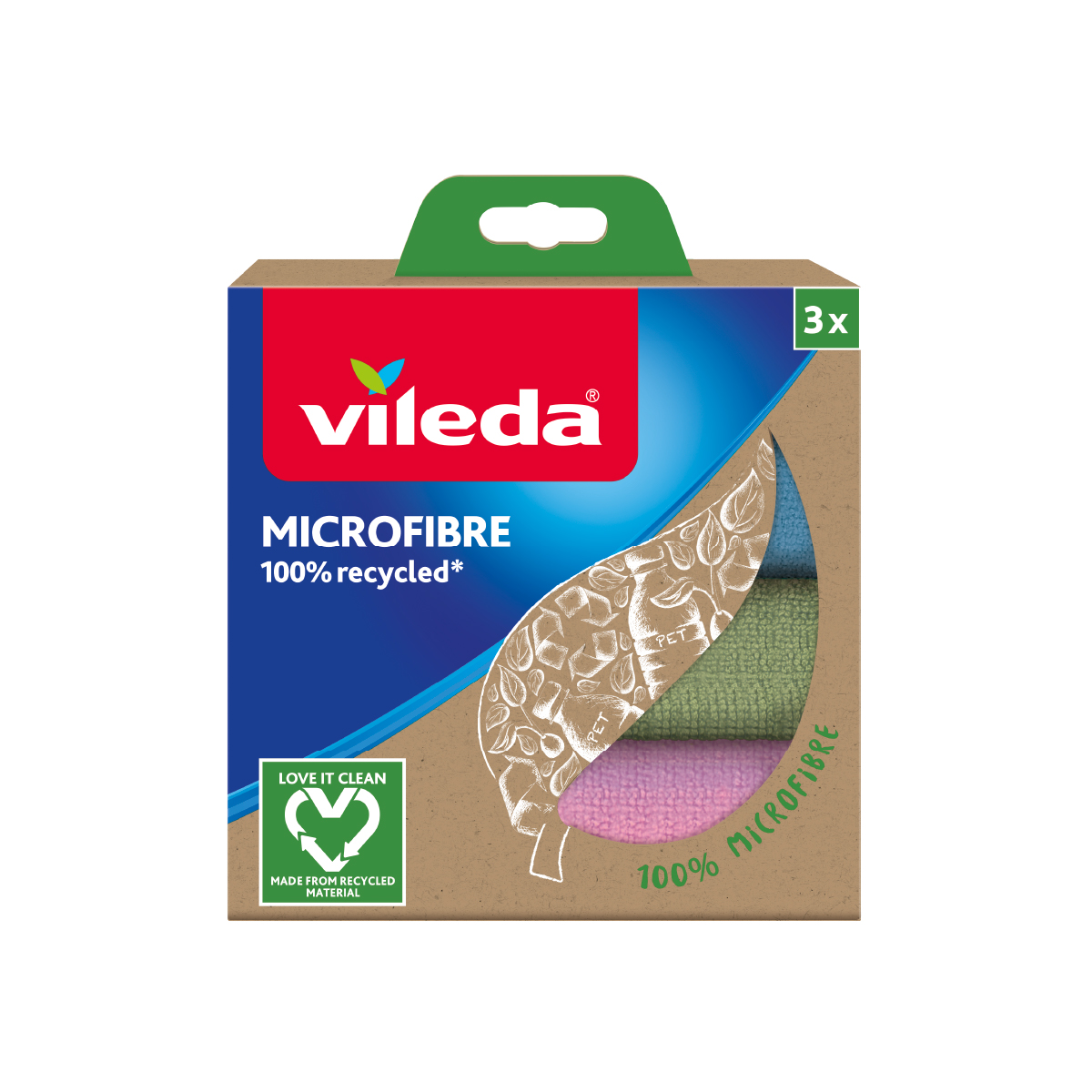 Vileda微力達環保全能抹布3片裝VL228634