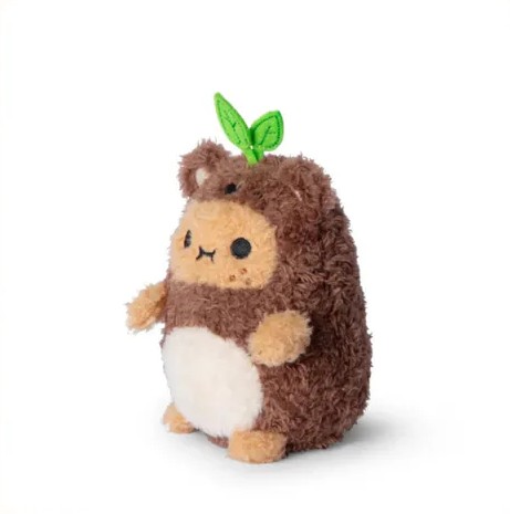 【英國】Noodoll Brownie Ricespud Mini Sitting Plush Toy