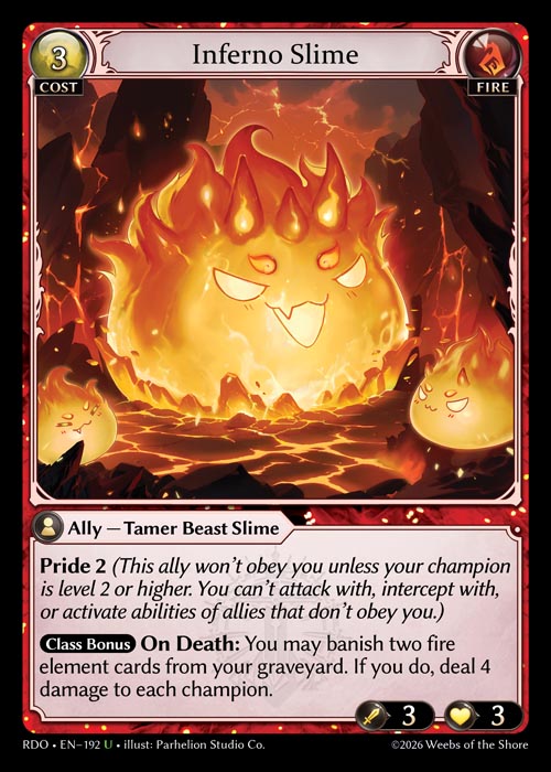 Inferno Slime / RDO-192 (U)