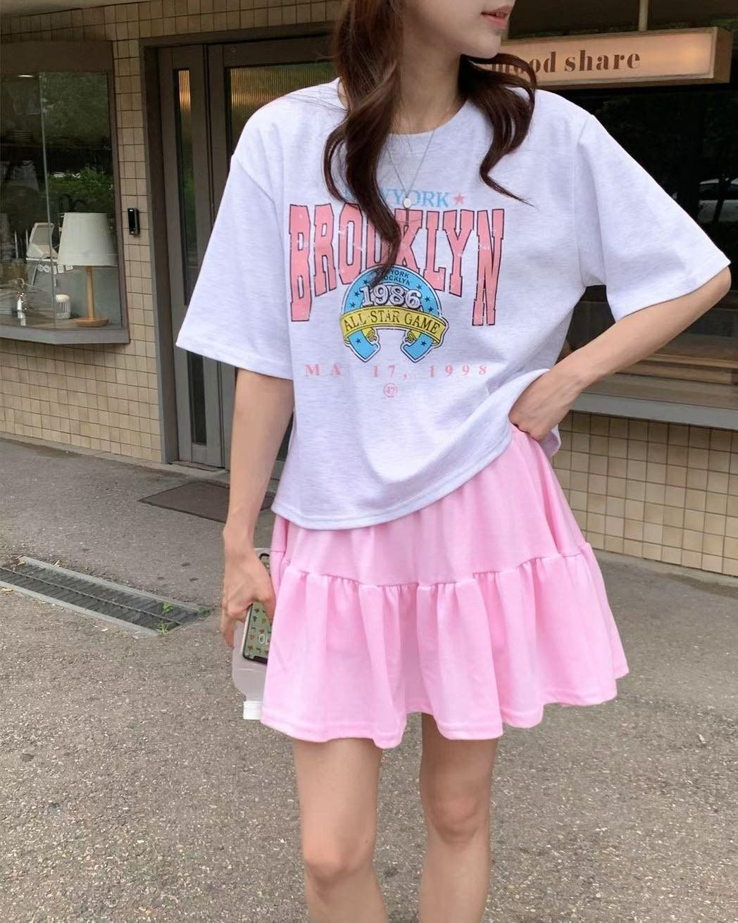 拼色美式復古風裝套