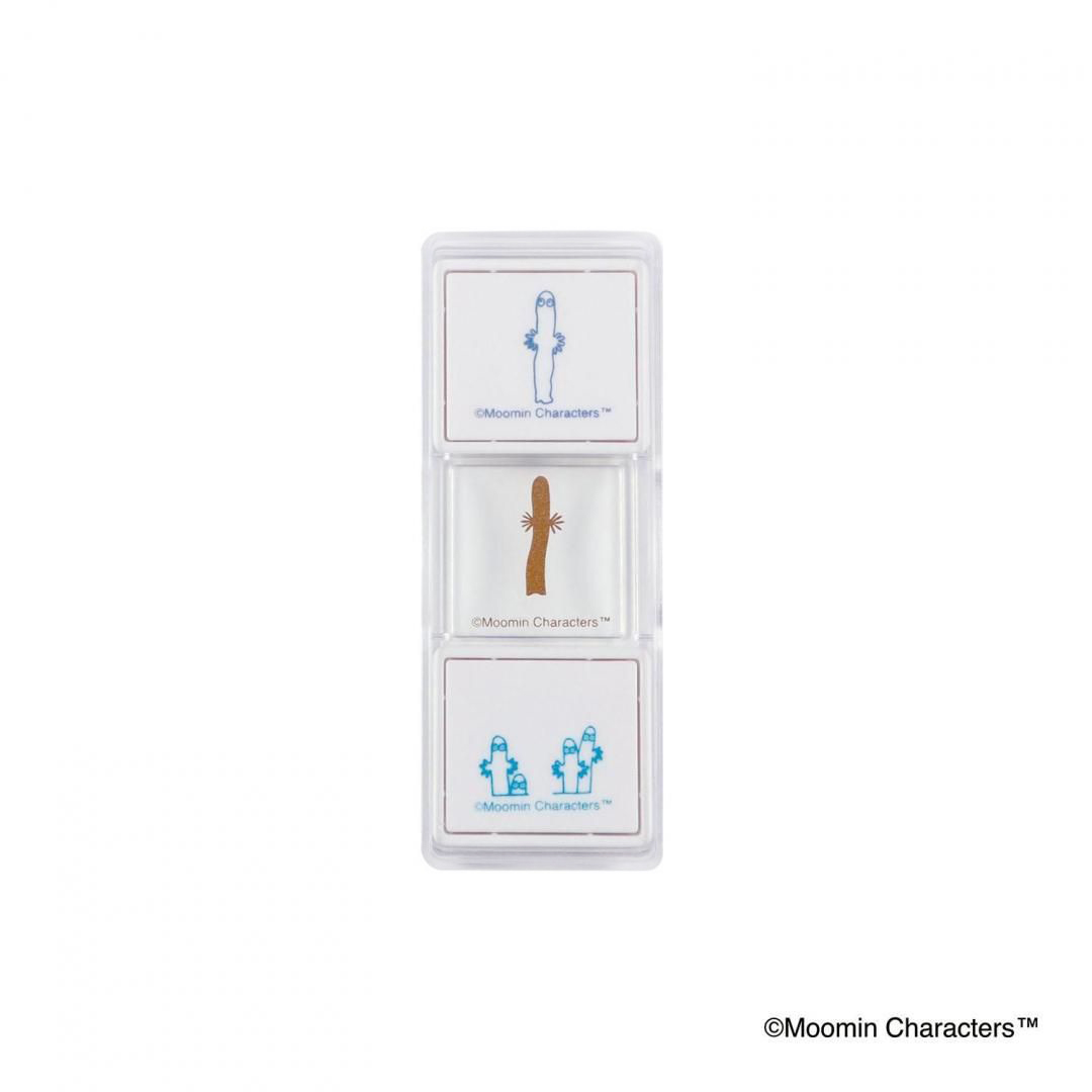 現貨｜樹精 Moomin 姆明 Kutsuwa 日版 Hancoco slide 可堆疊 雙色雙圖案 印章 (TL002D)