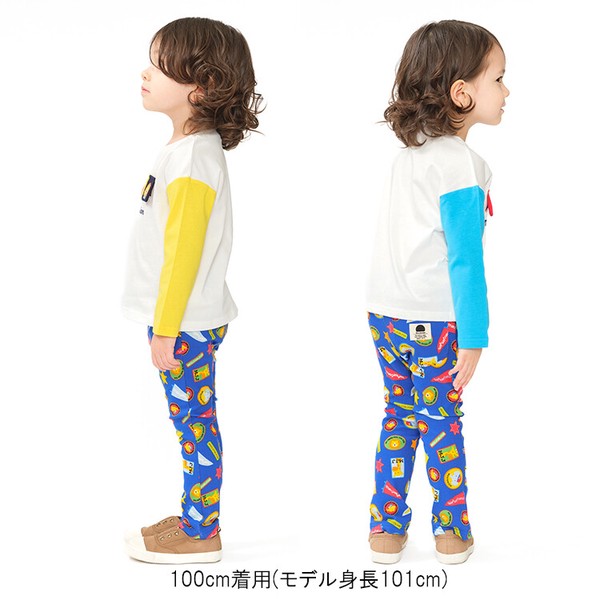 🆕【⭐訂購⭐】 🇯🇵日本直送🌀動物圖案 全身印花 彈性羅紋長褲［2款選］🌀[ELAA-0225][260225]