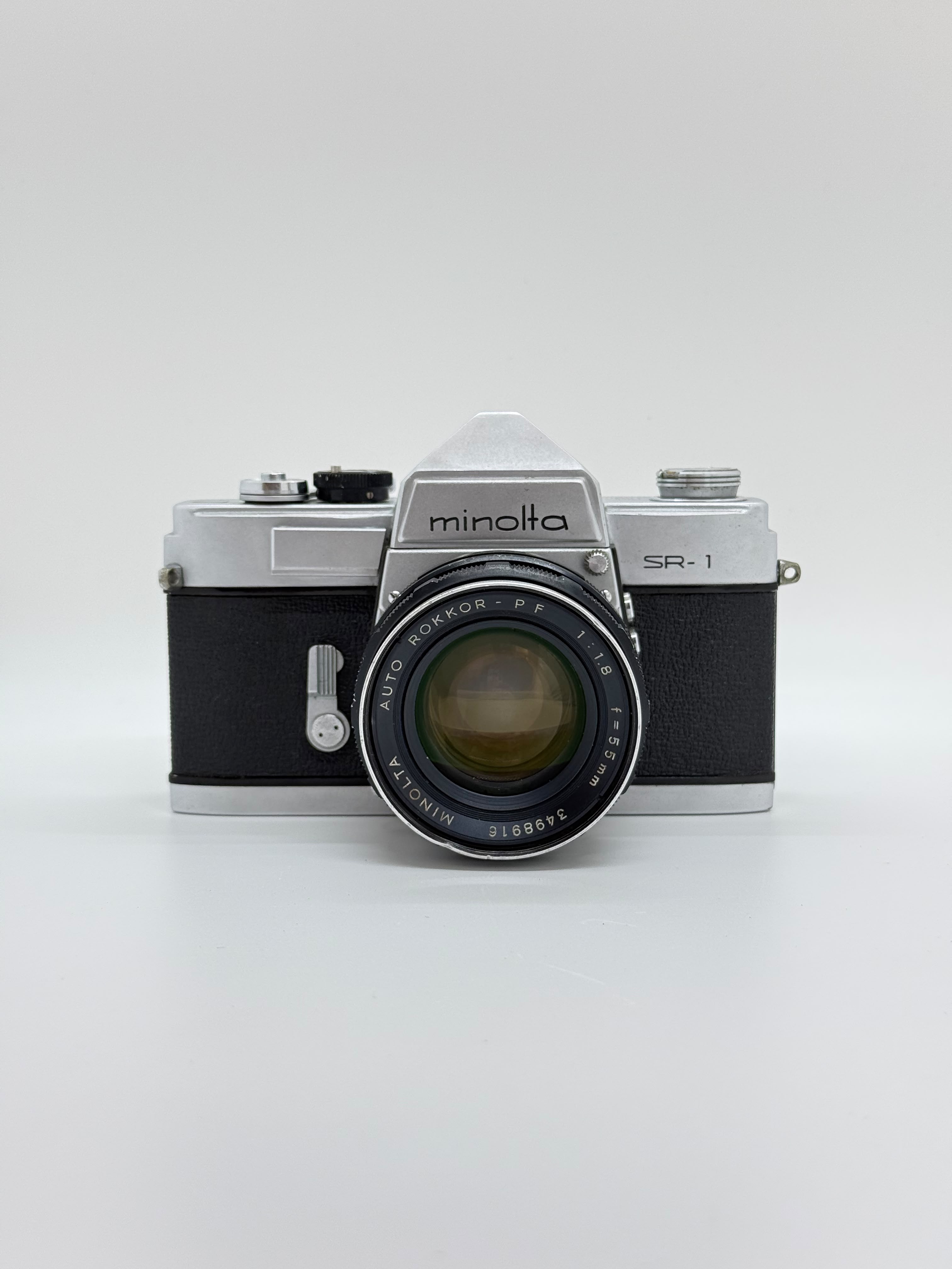 Minolta SR-1 (Minolta Auto Rokkor-PF 55mm f/1.8 Lens) 菲林單反相機