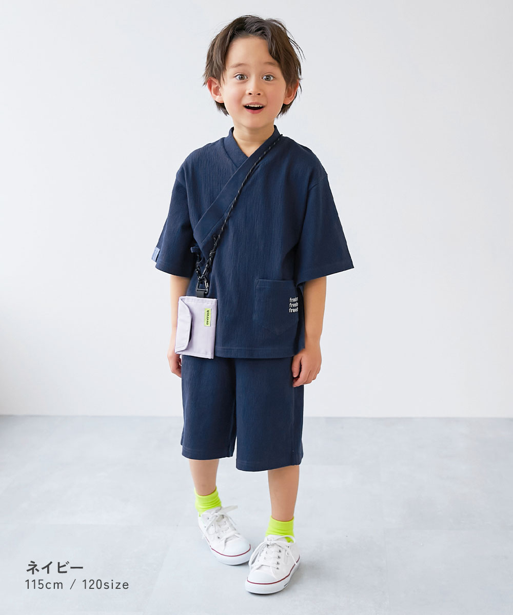 【⭐訂購⭐】 🇯🇵日本直送🌀甚平造型 彈性 家居服套裝［6款選］🌀 [ELDA-0109][260511]