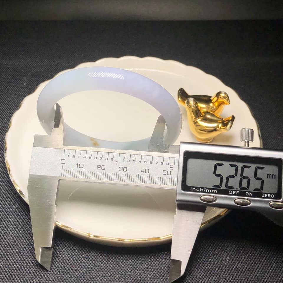 淡春彩糯化種福鐲52.6mm