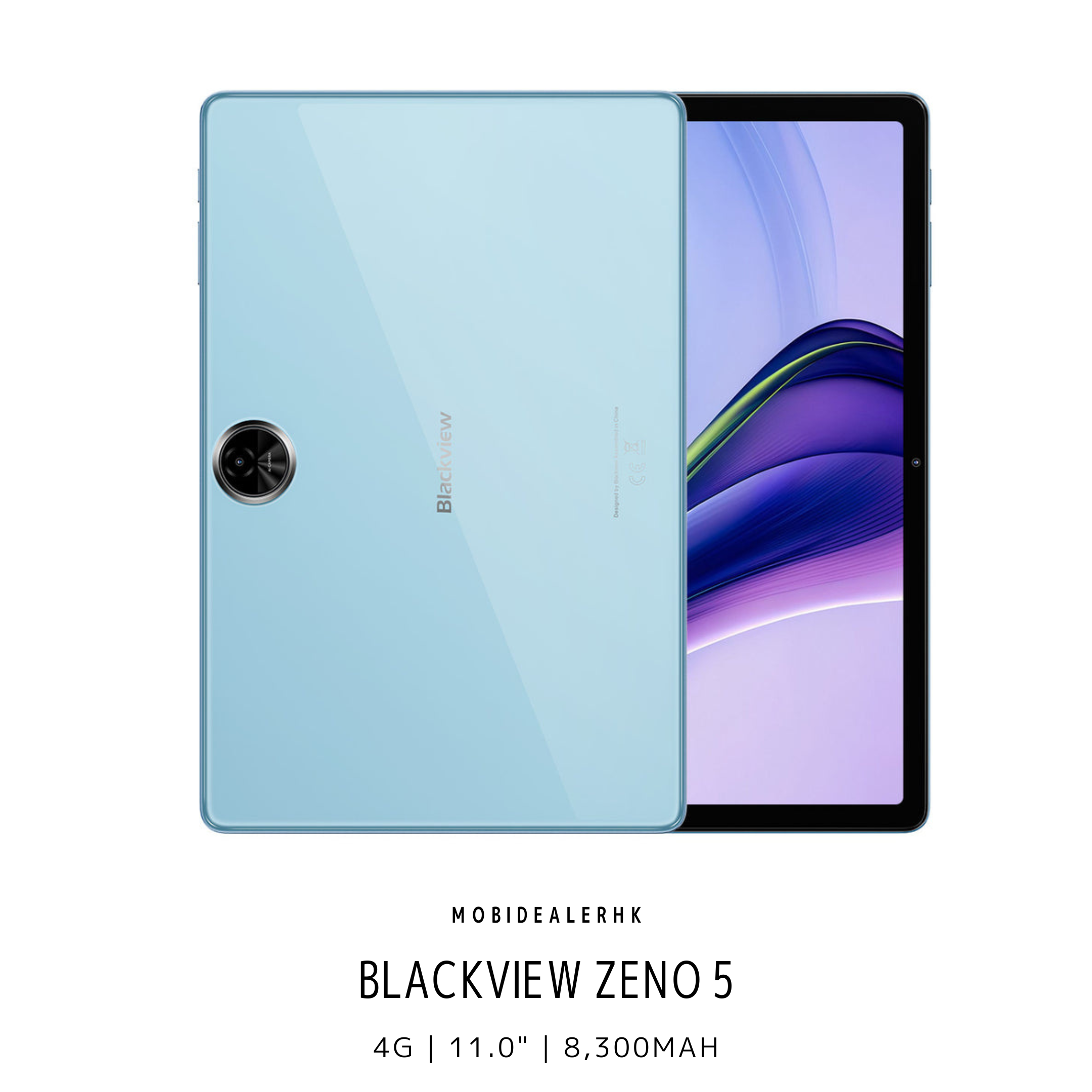 Blackview Zeno 5 | 4G | 平板電腦 | 11.0" 護眼屏 | 8300mAh 大電量