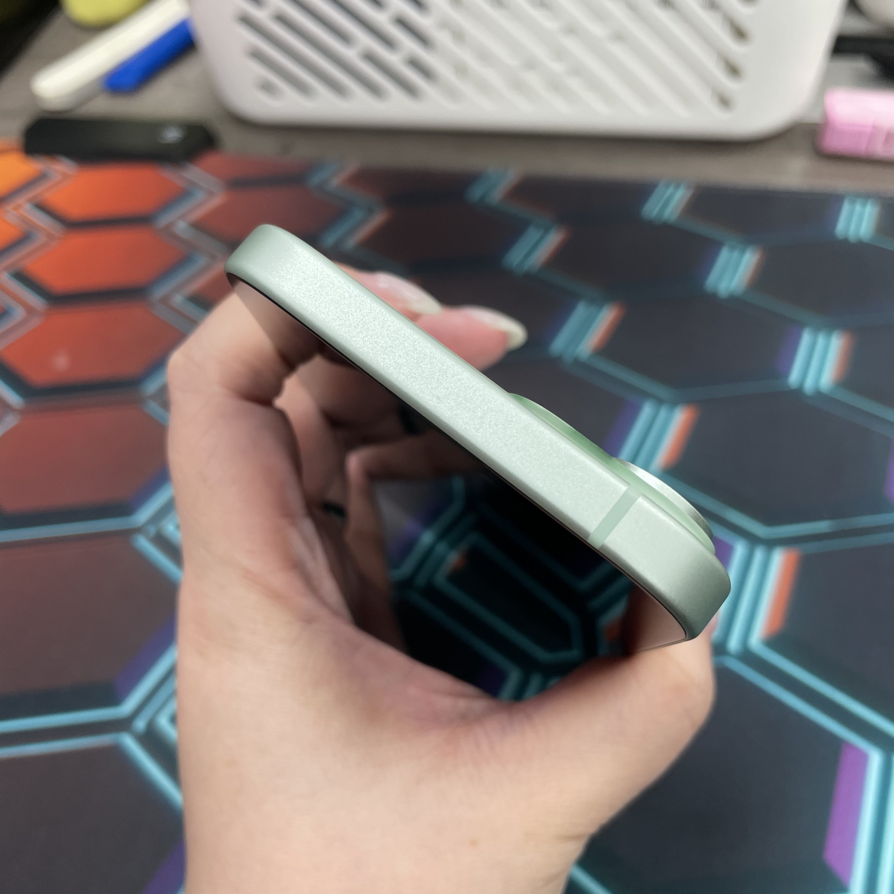 *6644 15 超靚機 128GB 電94 綠色 green