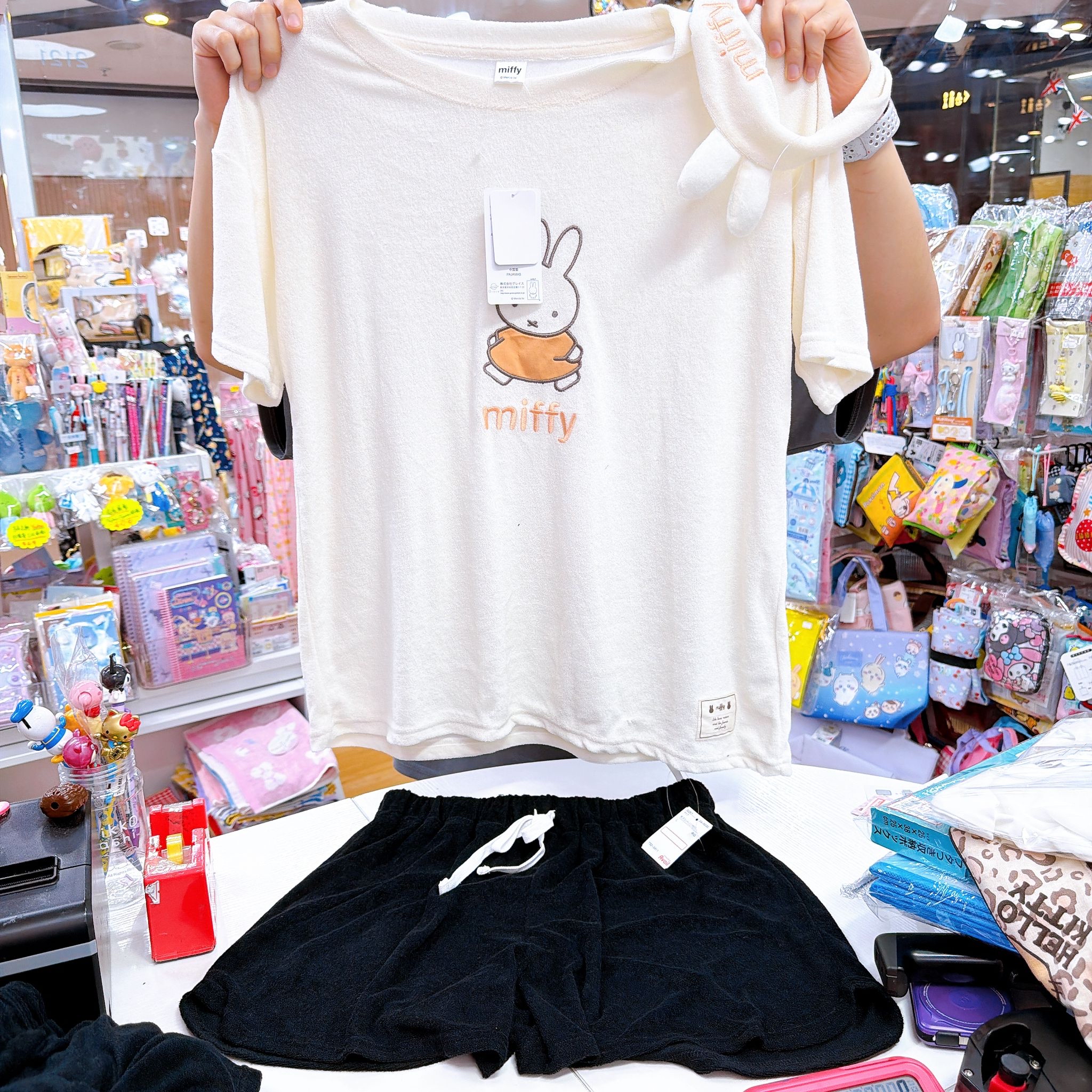 日本直送日本版Miffy新款家居服睡衣套裝M碼 L碼
