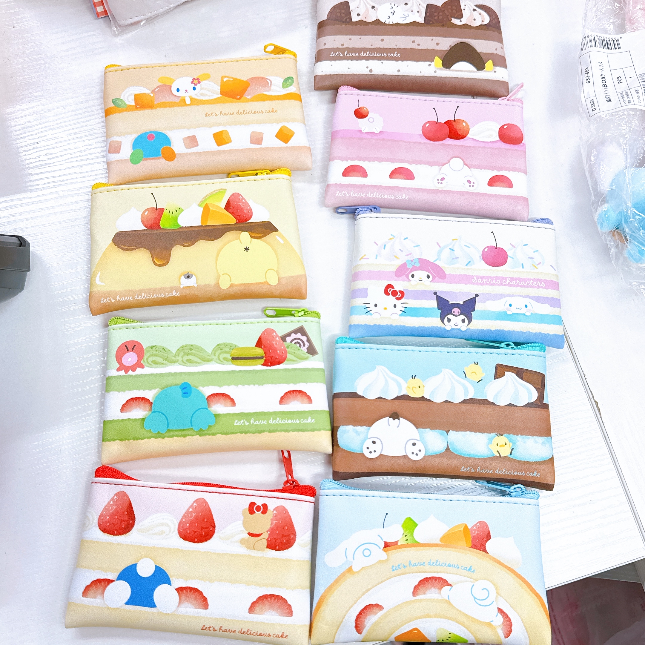 日本直送 Sanrio 新款拉鏈袋散子包 可以揀款購買