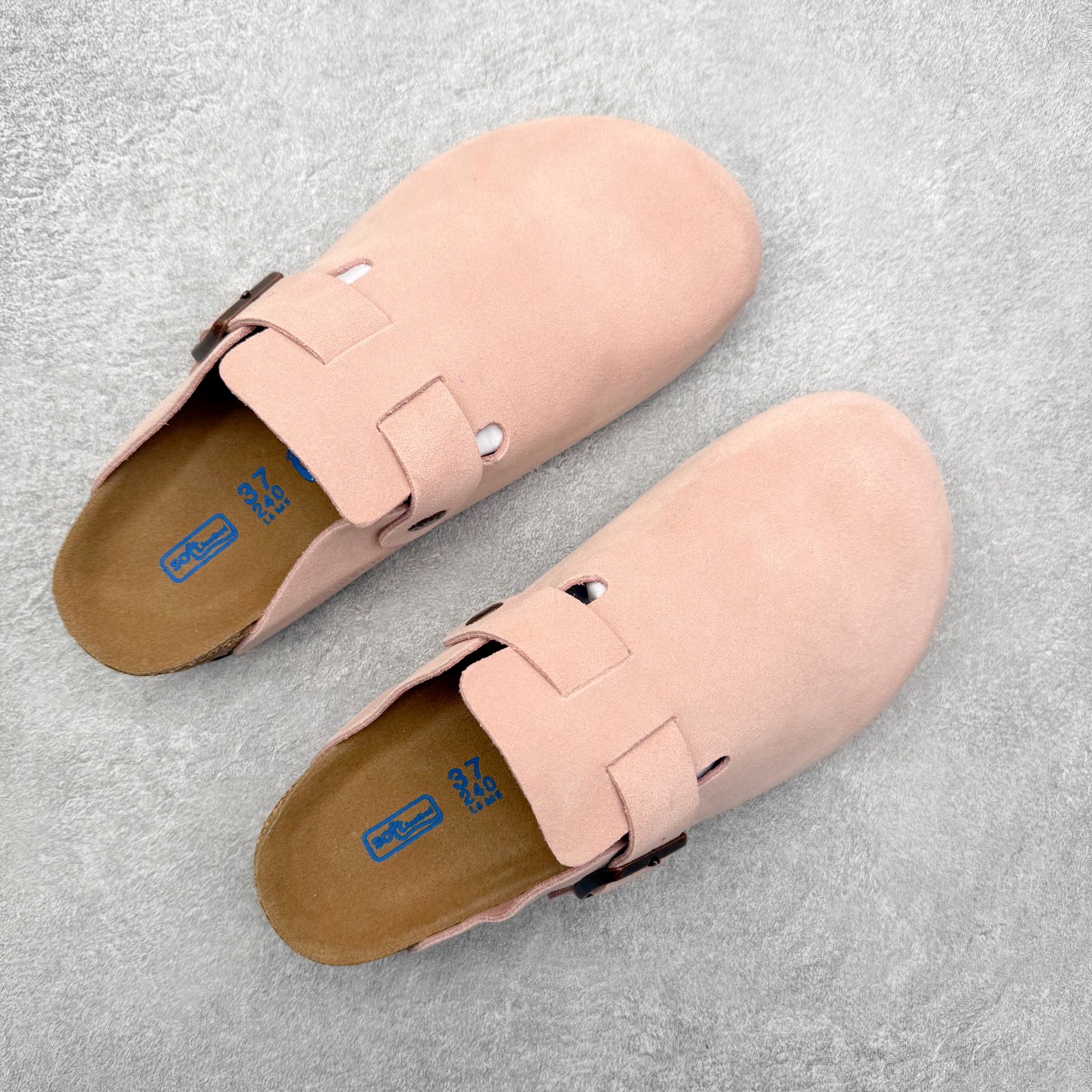 Birkenstock Boston Suede Leather Clogs