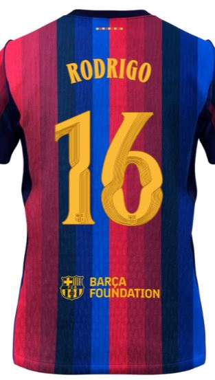 Barcelona 巴塞羅拿 2026-27 主場印字 (內有多選，不是球衣)