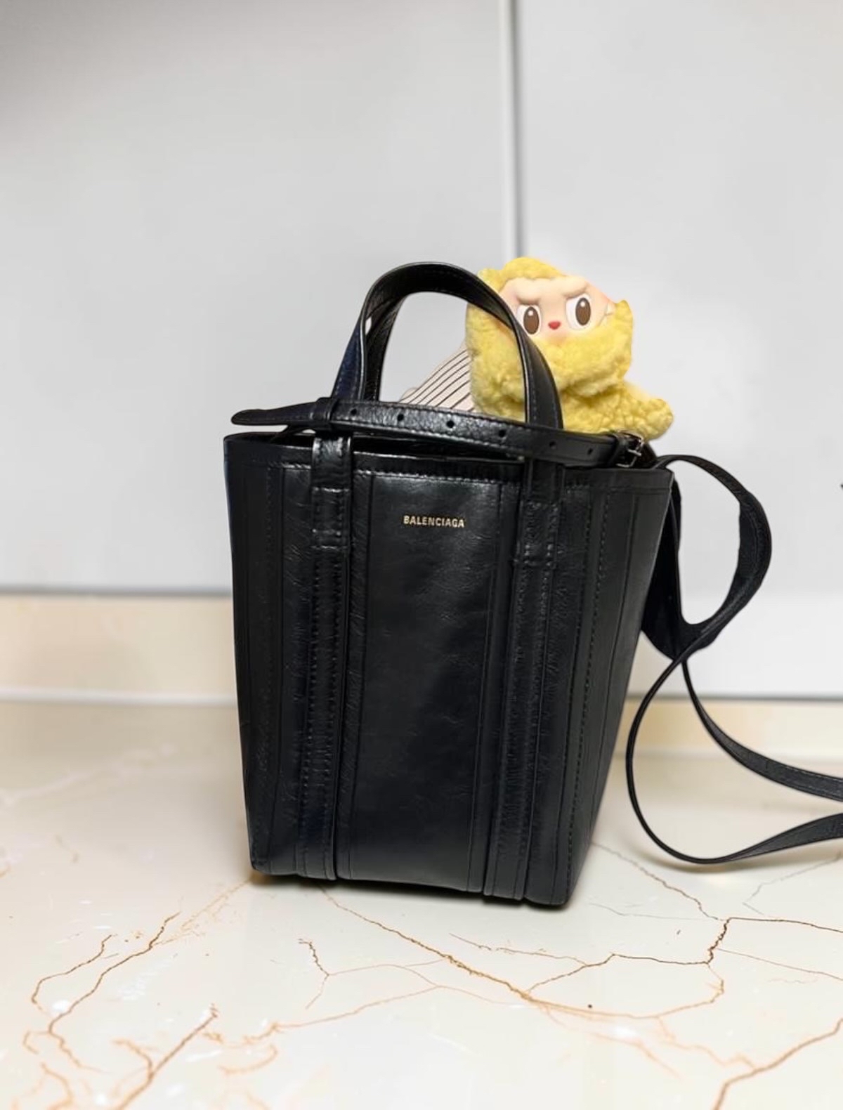 Balenciaga Shoulder Tote Bag Black 100%Authentic, 98%New ✅Dust bag