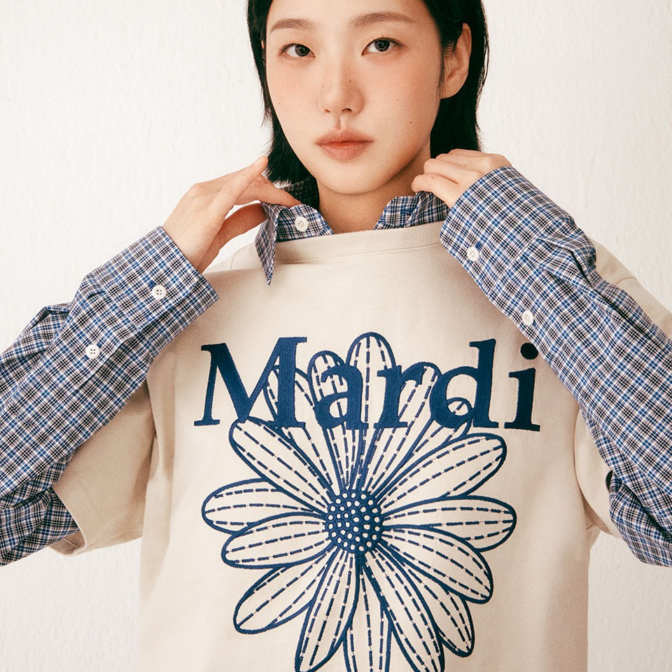 [Mardi Mercredi] TSHIRT FLOWERMARDI NEEDLEWORK (6款)