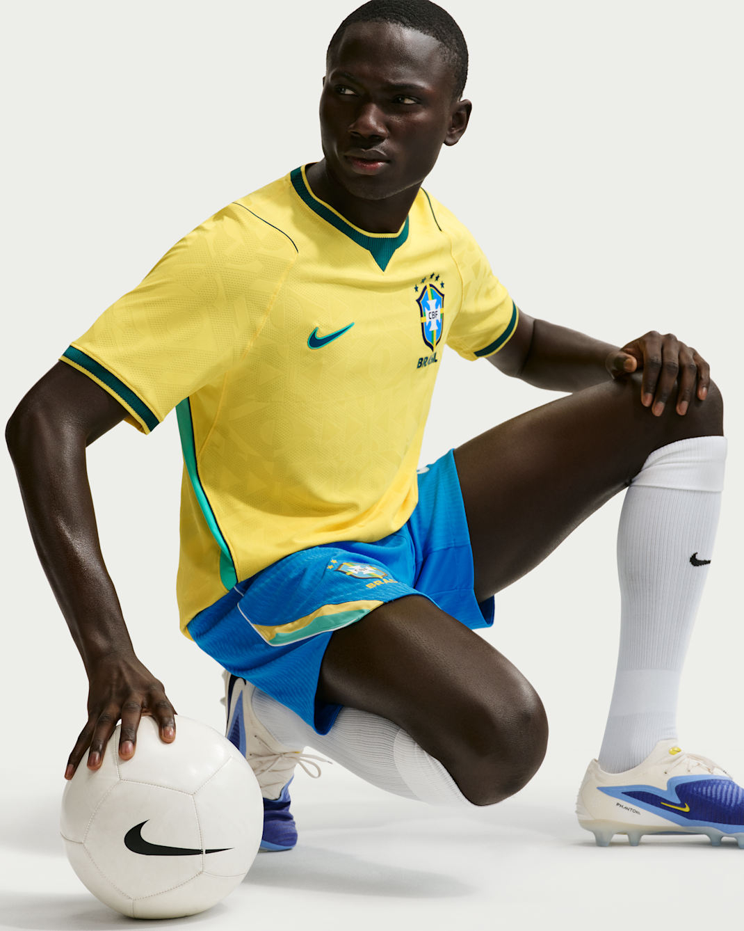 🇧🇷💙🔥 Nike x Jordan Brazil 巴西 2026-27 主場球員版球衣 (可加印字章) IB5143