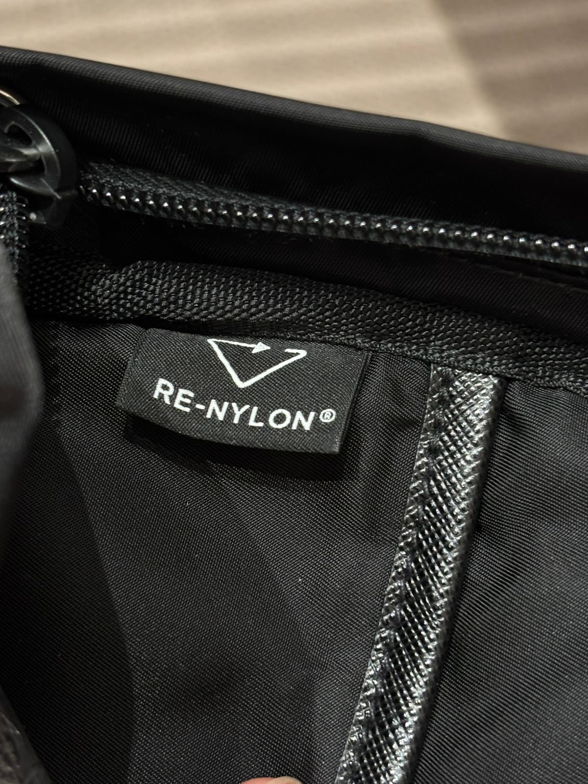 Prada re-nylon backpack  NFC ,100%Authentic ,98%new ✅ certificate card✅dust bag 🩵 專門店售價$19,500📣 