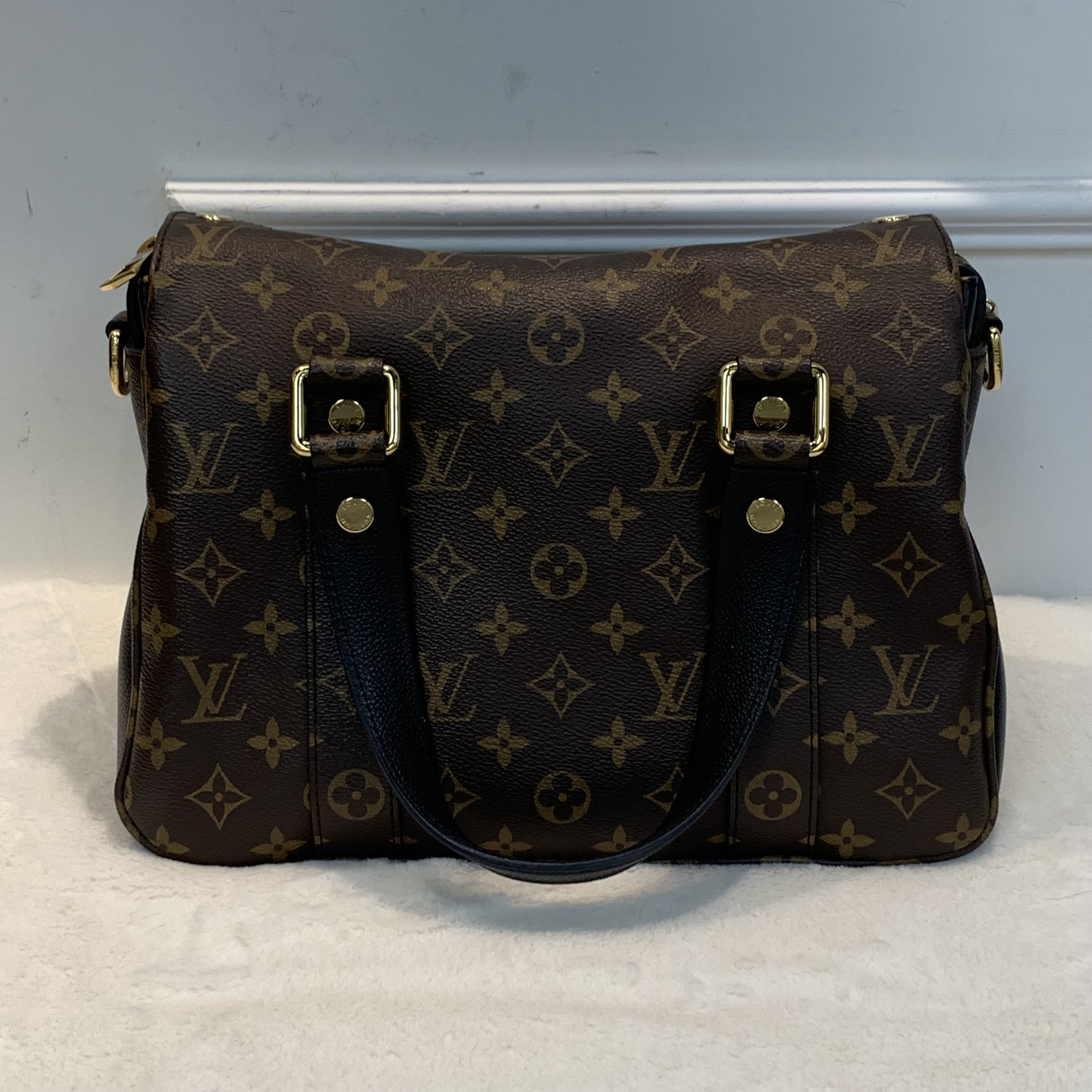 Lv MANHATTAN 曼哈頓單肩包 復古感max💖🤎