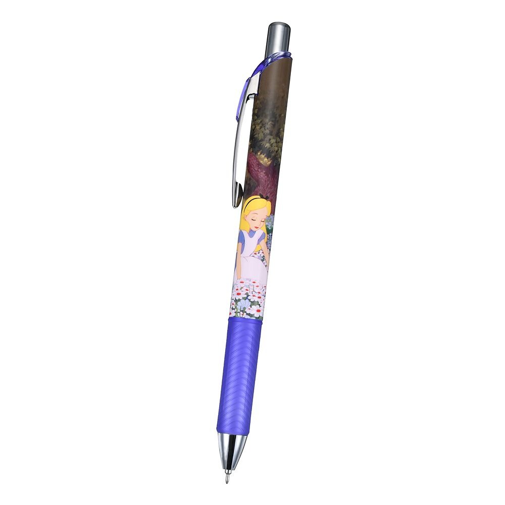 現貨｜【日本 Disney Store 限定】Alice 愛麗絲 日本製 Pentel EnerGel 0.5mm 黑色 啫喱筆 209060
