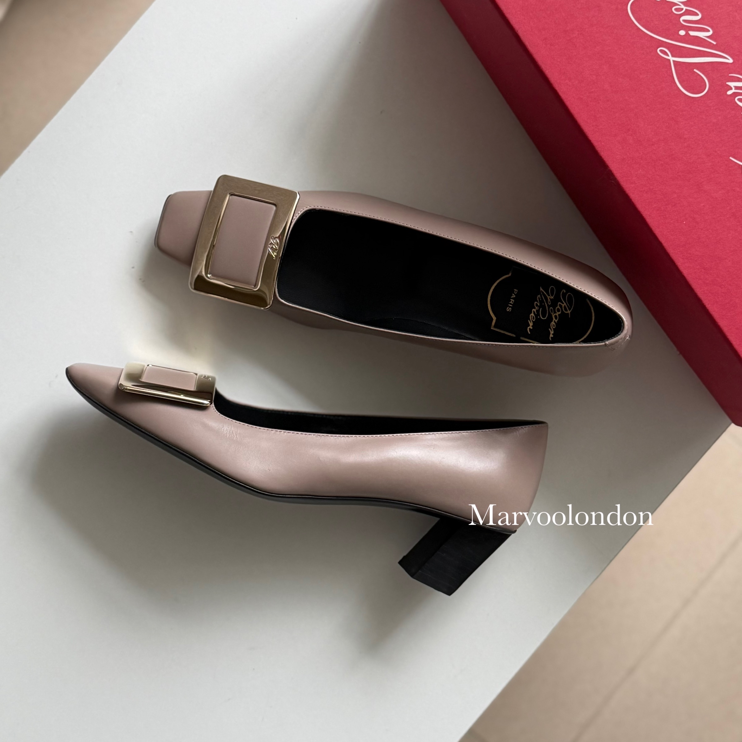 Outlet 現貨價✨ *有盒沒塵袋*  RV 4.5cm 大象灰 Size 36 only
