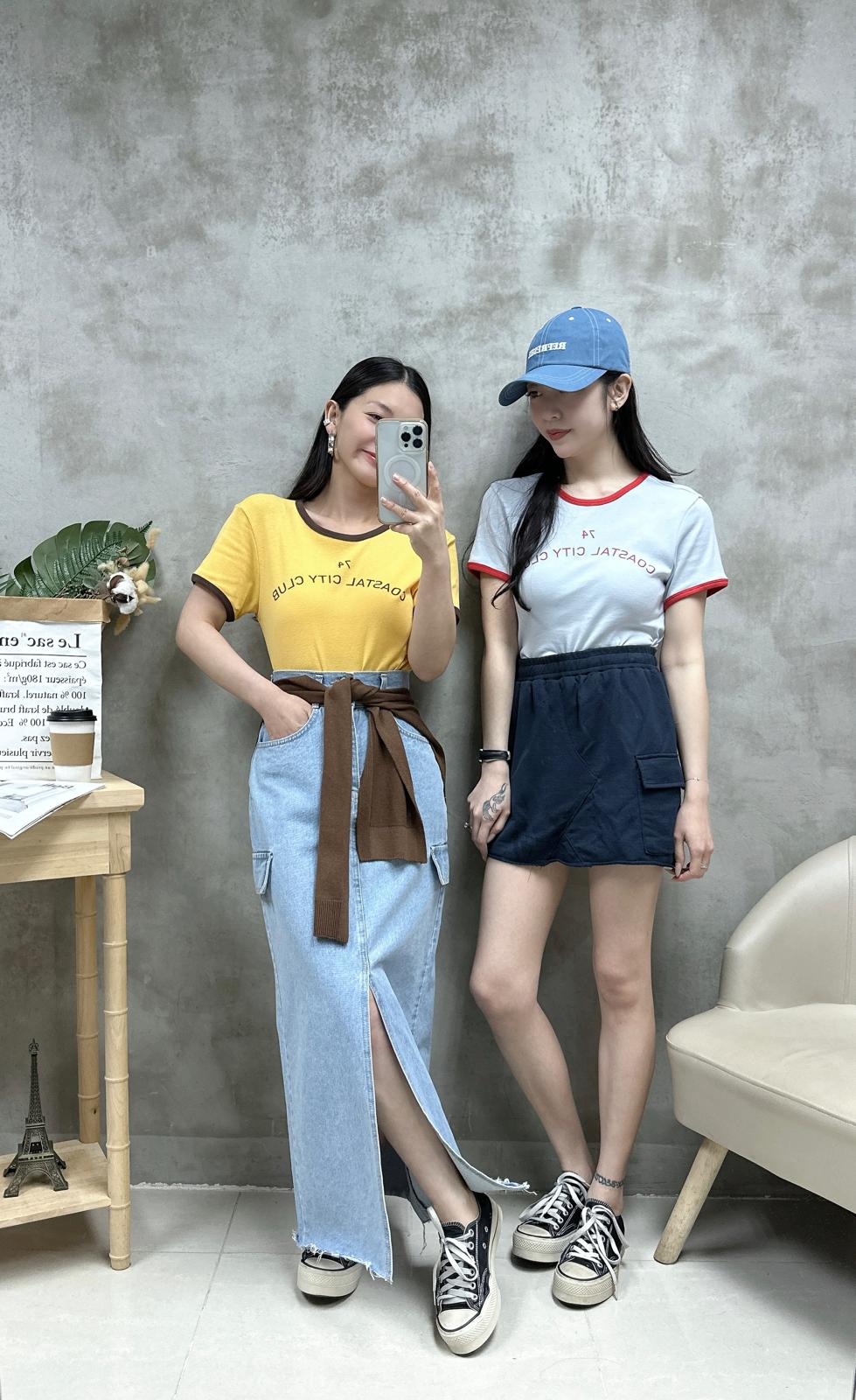 J22 棉質工裝裙