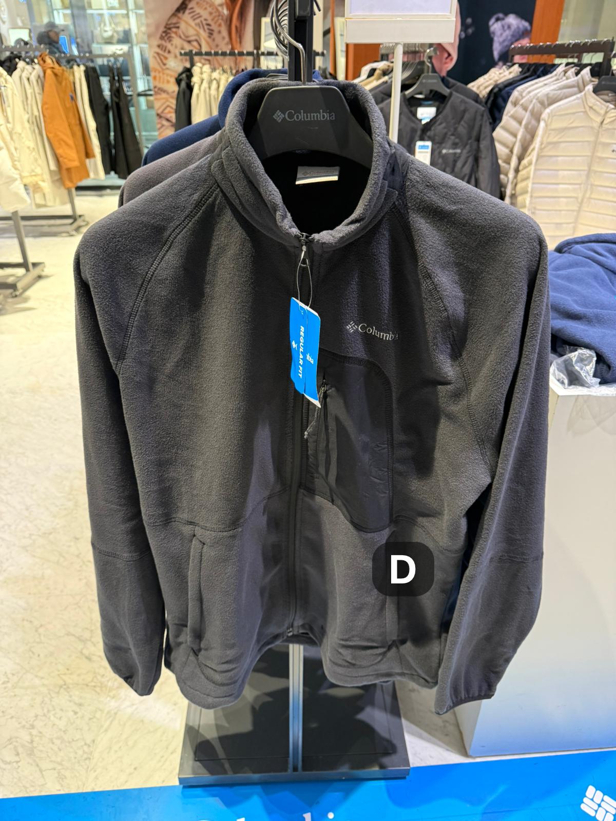 Columbia 毛絨外套 男裝