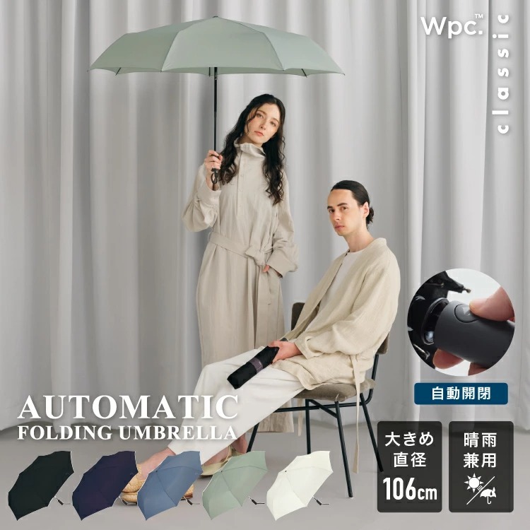 WPC Classic 防UV晴雨兼用自動傘 /縮骨遮