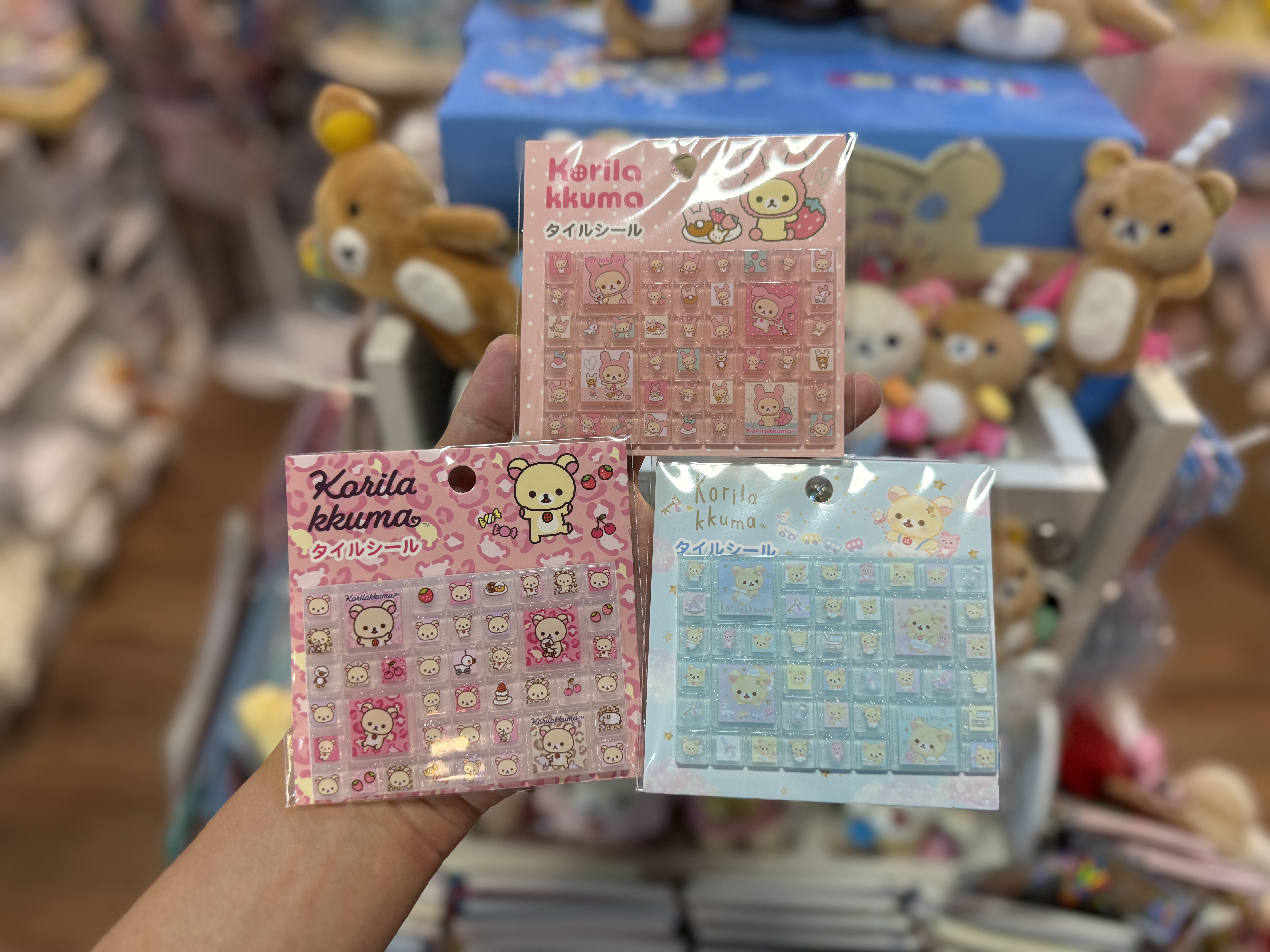 《現貨》全新滿滿小白熊系列立體方塊貼紙
