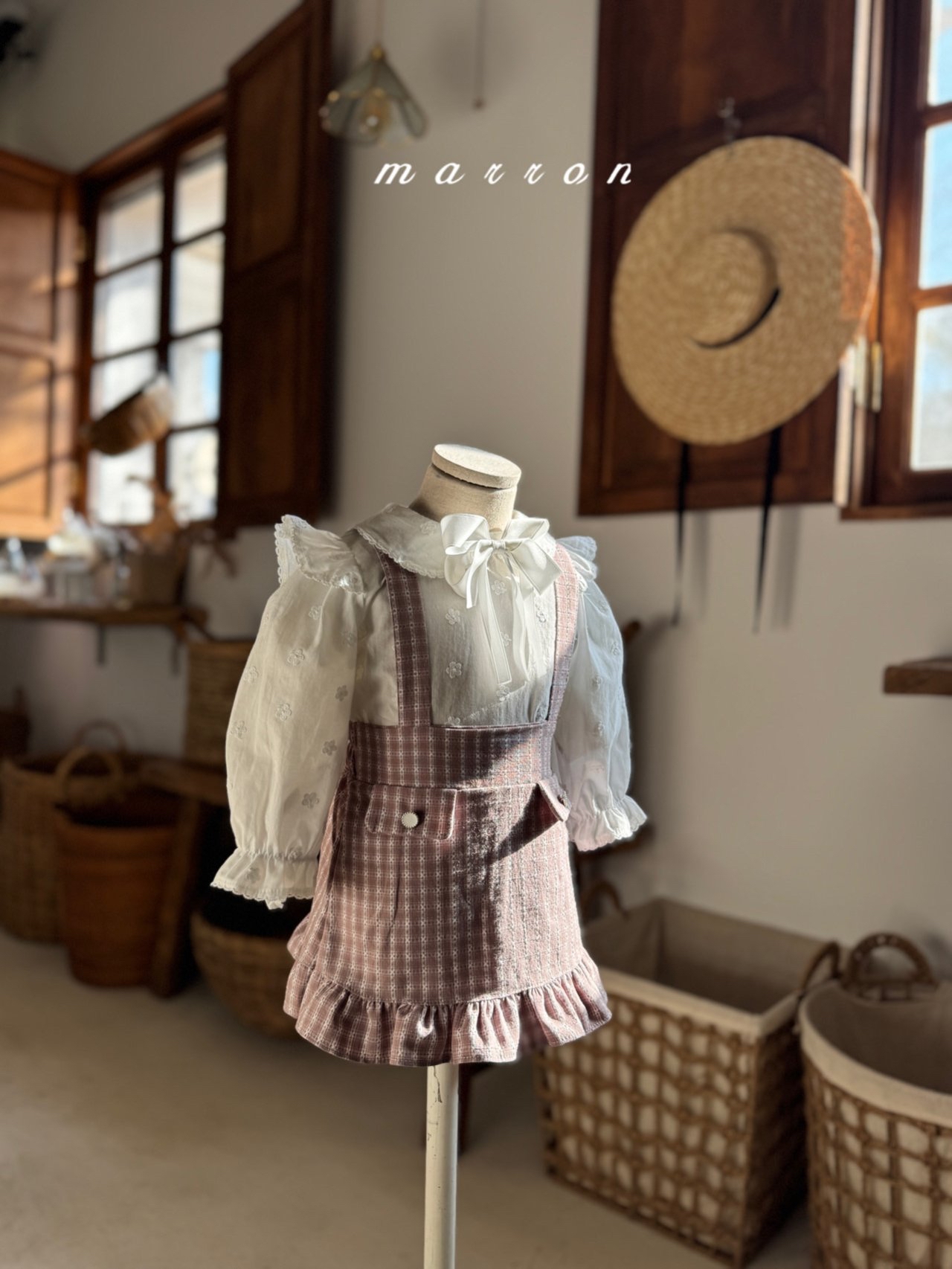 🇰🇷Marron skirt