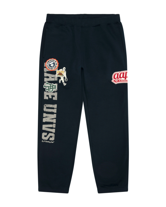 AAPE AAPEUNVS Embroidered Sweat Pants (D662XXR)