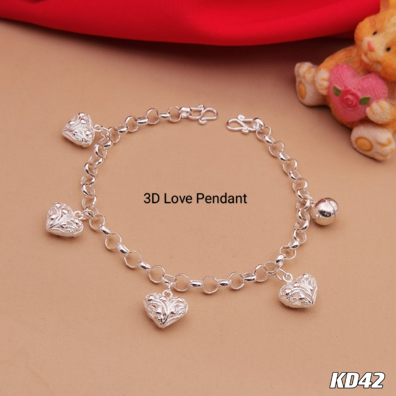 KD 42 爱心吊坠 Heart Pendant