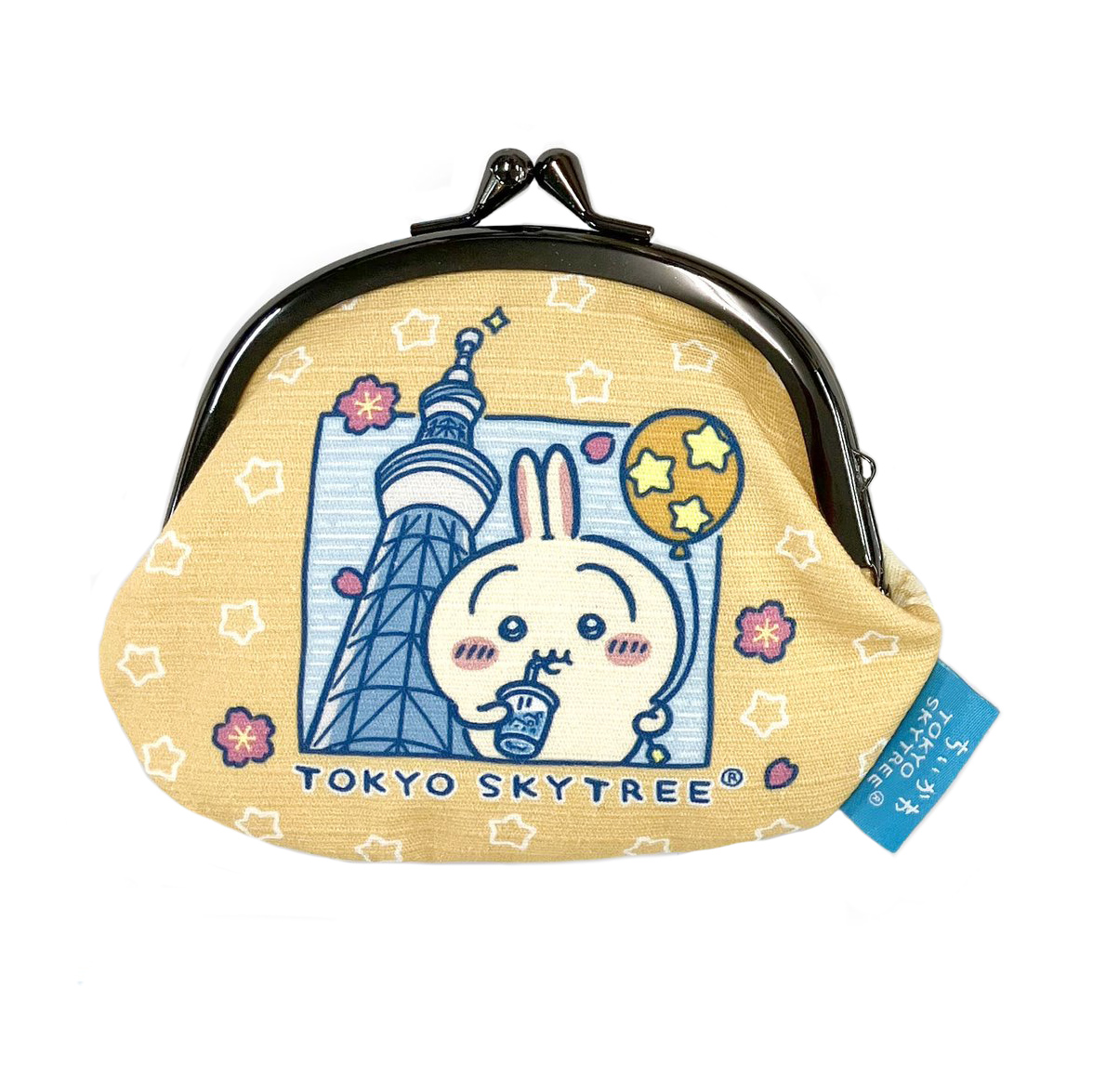 現貨｜Chiikawa ちいかわ 兔兔 Usagi Tokyo Skytree 晴空塔 日本製 口金袋 散紙包 (CKW12189)