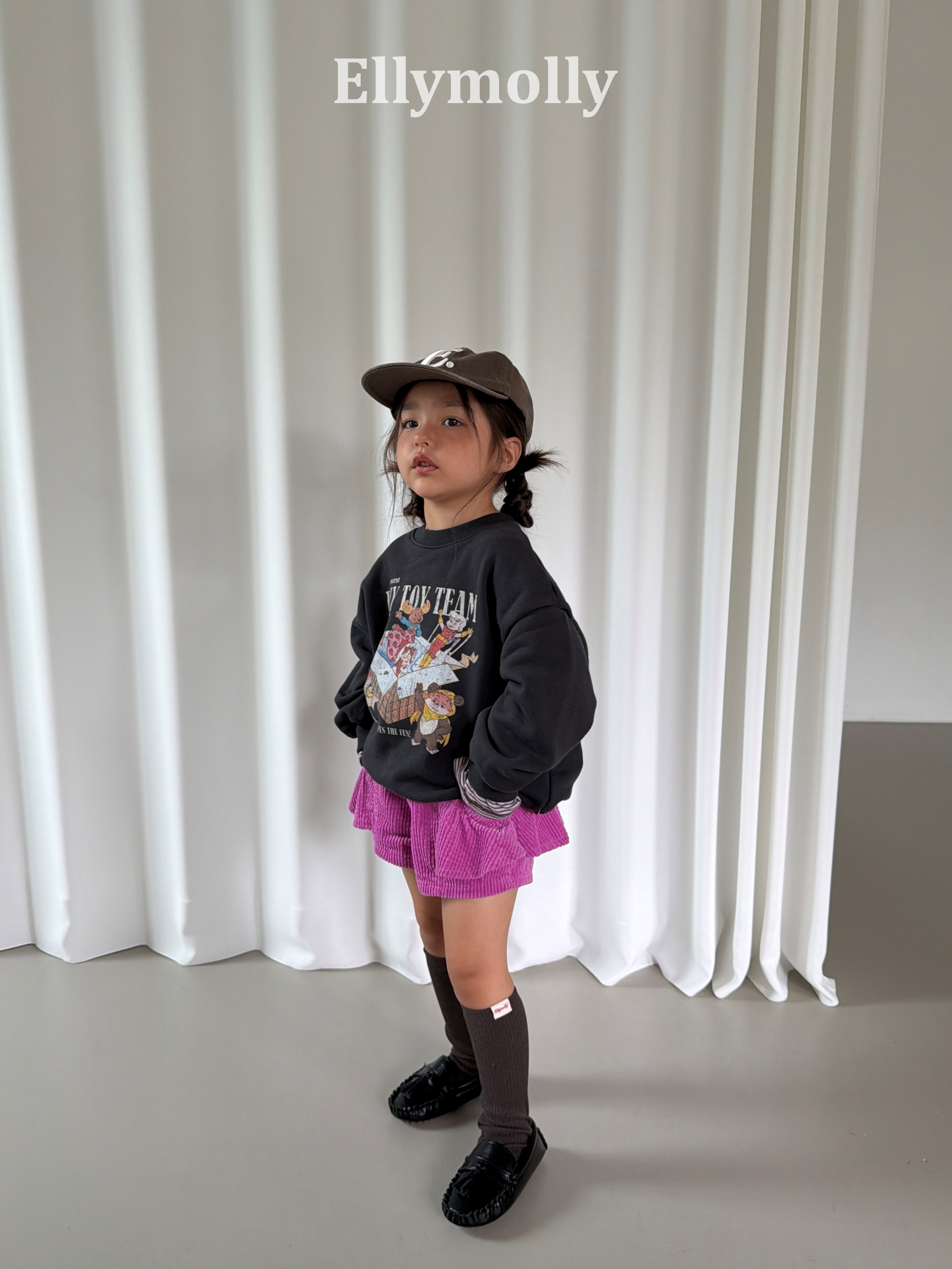 Ellymolly | Bibi Frill Corduroy Pants