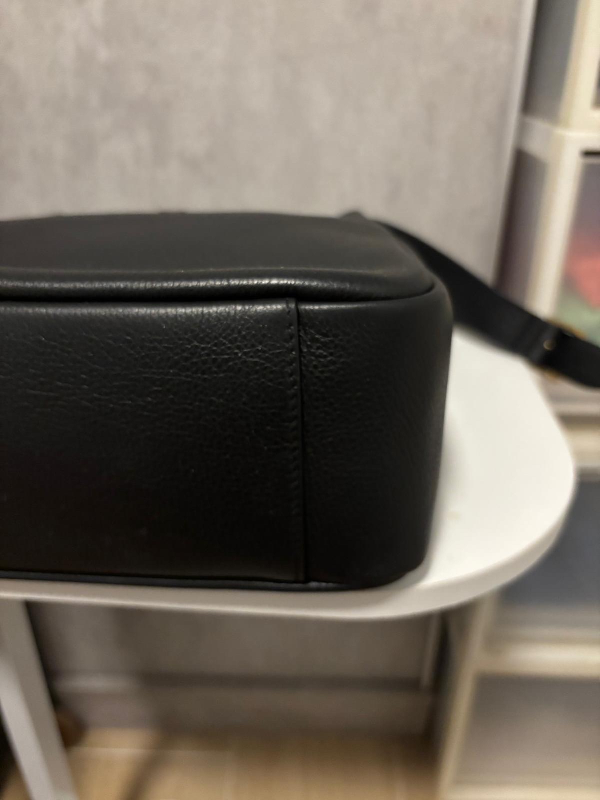 SAINT LAURENT YSL Le 5 à 7 Supple Small hobo bag Black Calfskin 100%Authentic, 98%New ✅Dust bag