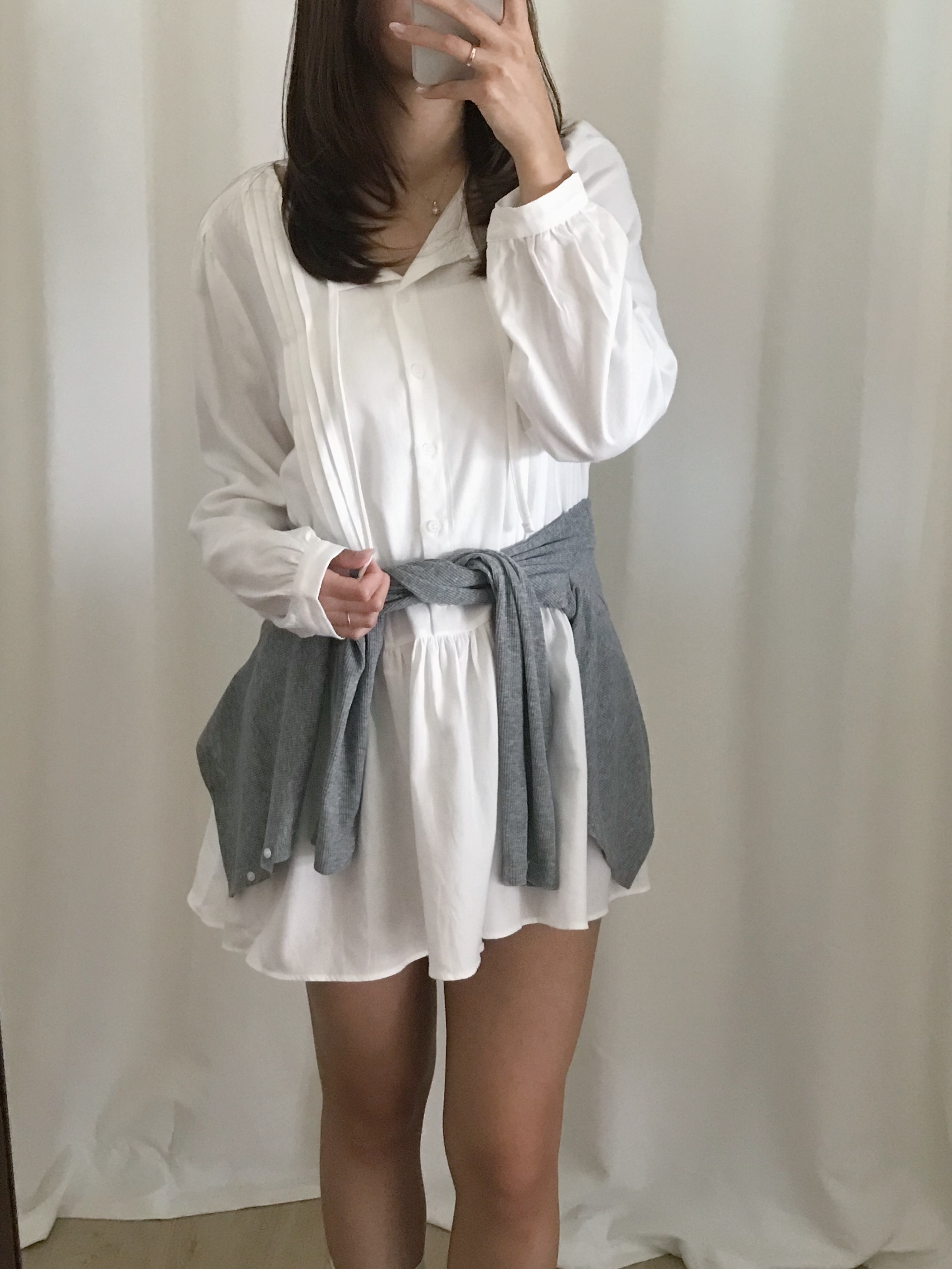 法式洋氣傘傘連身裙(兩色入)