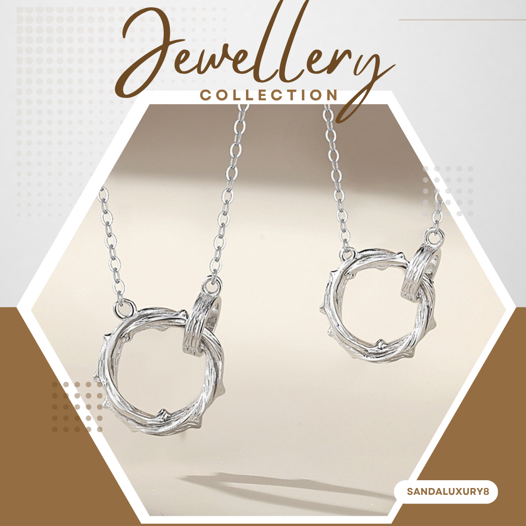 Couple Jewellery Collection Silver Necklace