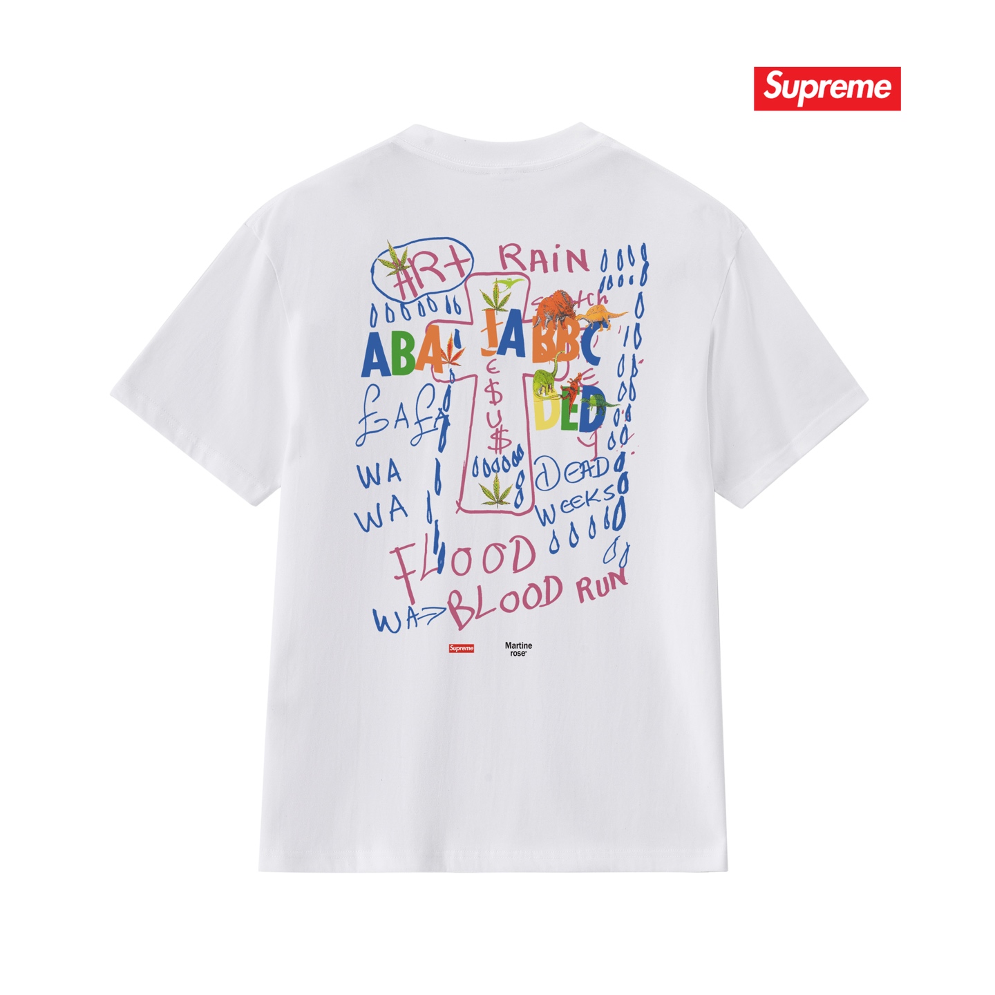 Supreme x Martine Rose Lee Scratch Perry Tee