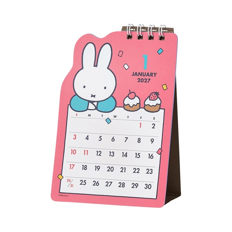Miffy 2027座枱月曆
