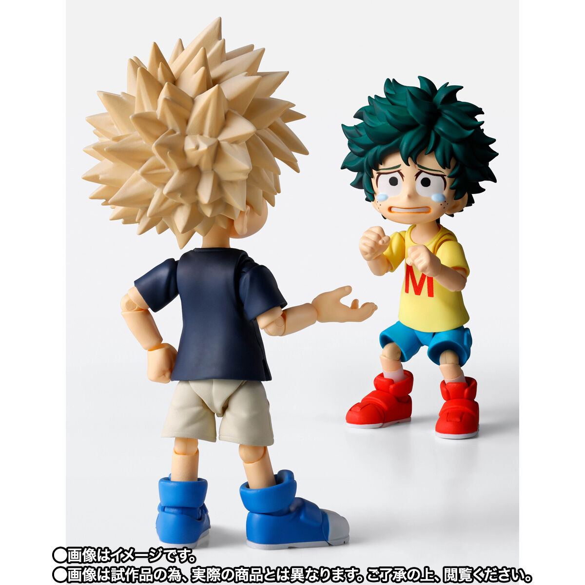 (預訂訂金 $200) (總價 $600) (魂限) Bandai S.H.Figuarts 我的英雄學院 綠谷出久 & 爆豪勝己 -幼年期套裝 (行版) SHF Izuku Midoriya & Katsuki Bakugo