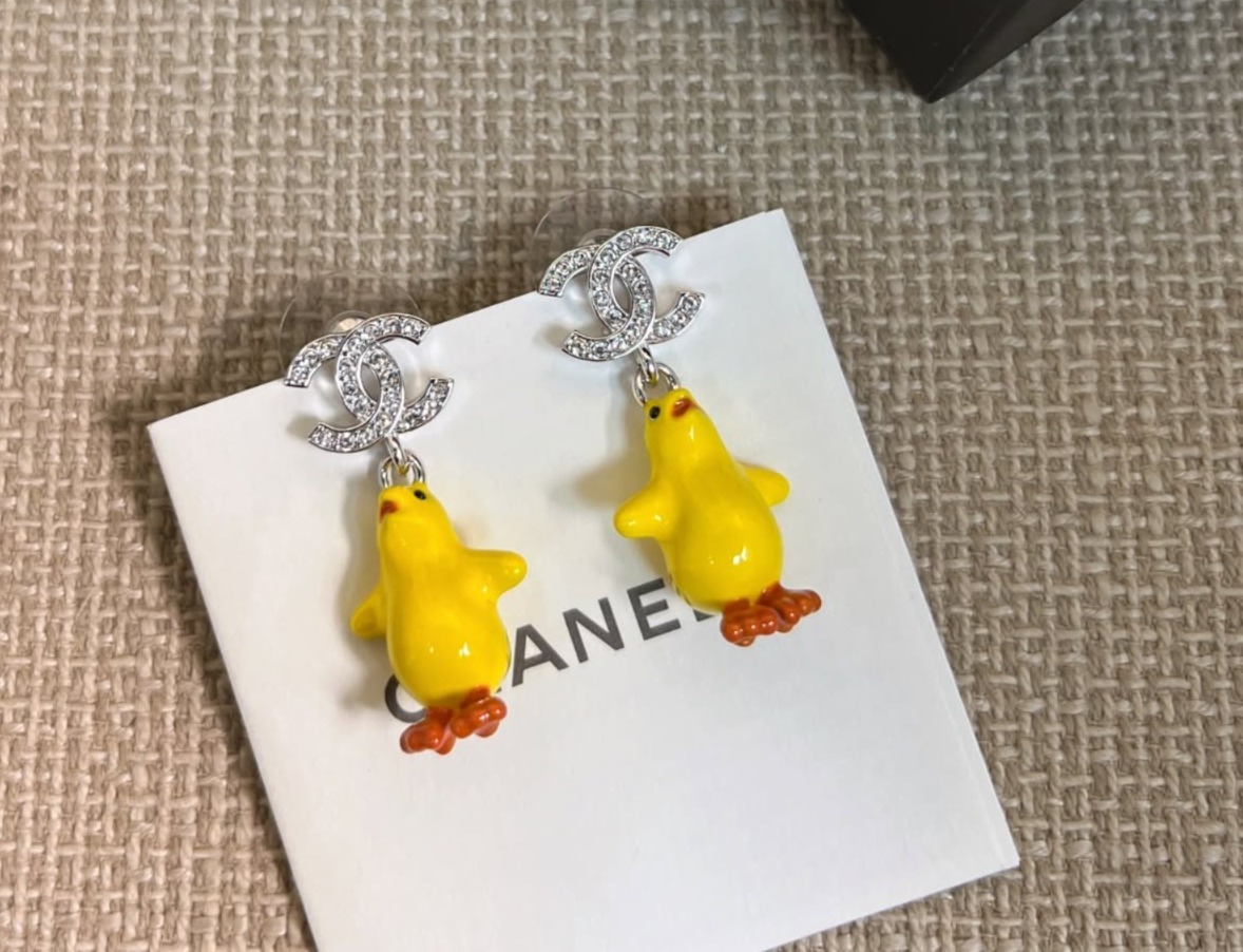 【原單】CHANEL 2026 Pendant Earrings 小雞吊墜耳環 - 禮盒裝