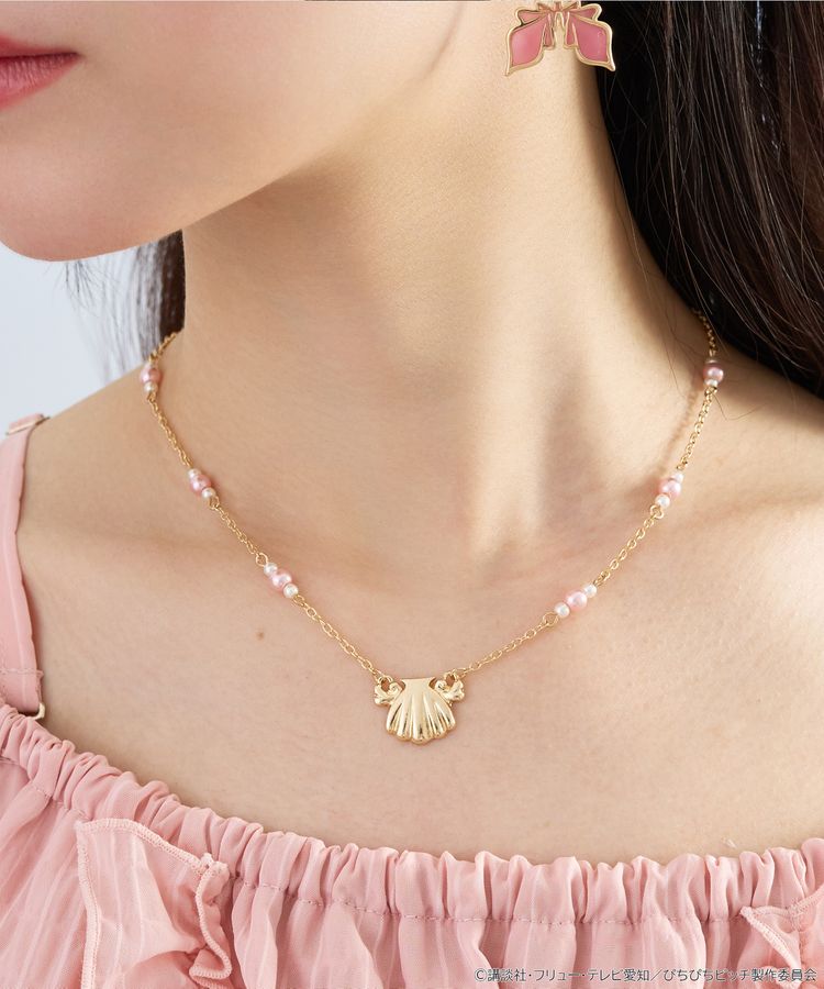 《Pre-Order》Nacklace 貝殼造型項鍊｜唱K小魚仙 Pichi Pichi Pitch X earth Japan Label (26PP11-P)