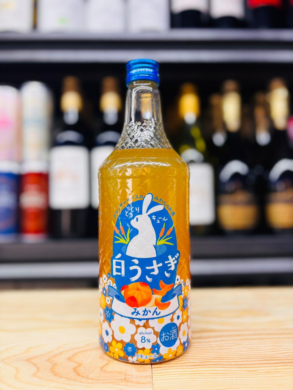 松井酒造 - 「白兔 蜜柑」利口酒 Tottori Liqueur Shiro Usagi Mandarin (1 x 12 x 700ml)