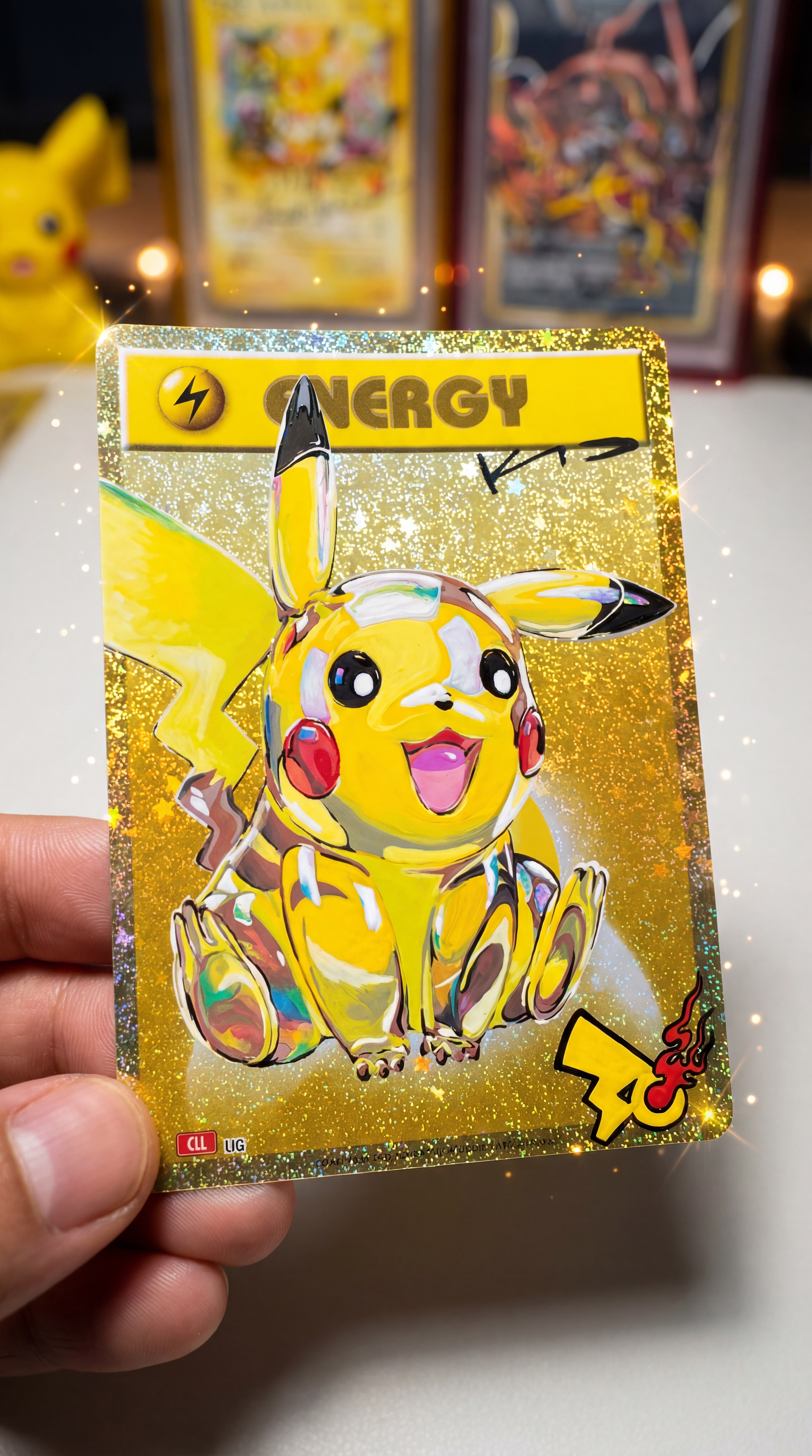 30th Anniversary Pokémon Festa Card- The Glassy Pikachu