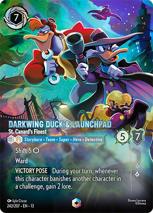 Darkwing Duck & Launchpad - St. Canard's Finest (Enchanted) - Attack of the Vine! (13)