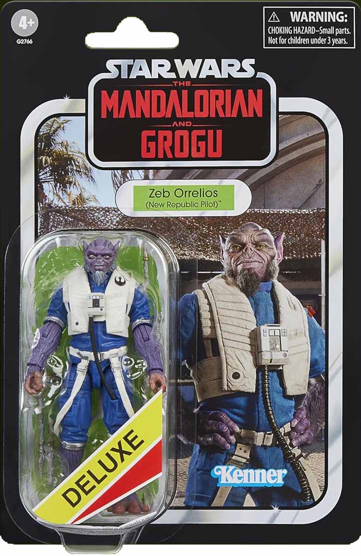 預訂商品 Star Wars Vintage Deluxe - Zeb Orrelios (New Republic Pilot) 