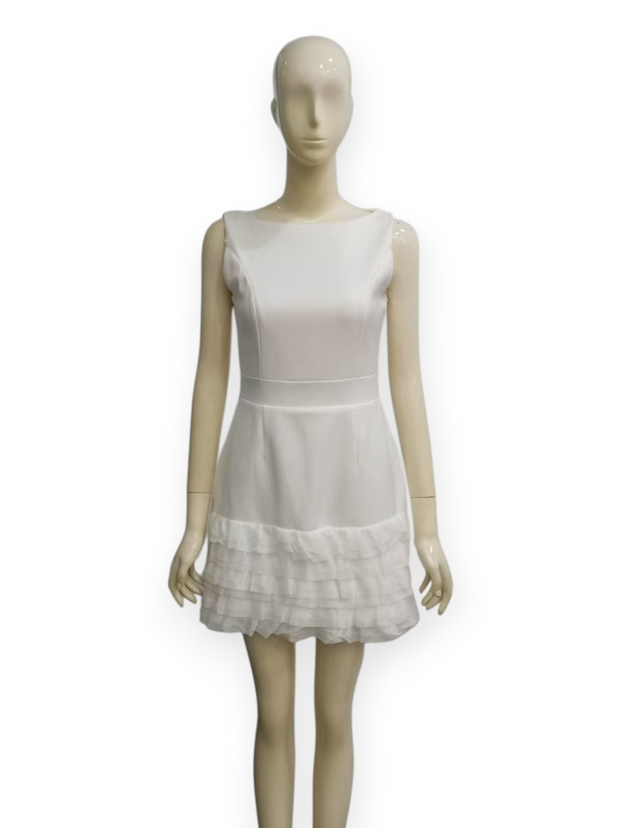 Ruffle Hem Short Dress M254