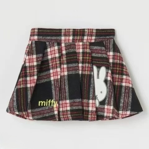 B0115 Miffy 格仔裙 (有防走光褲)